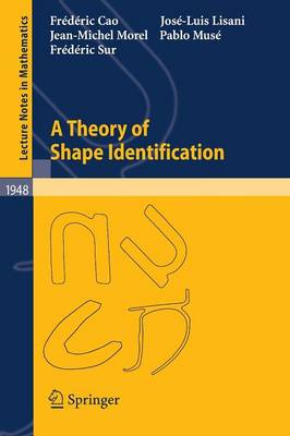 A Theory of Shape Identification - Lecture Notes in Mathematics 1948 (Paperback)
