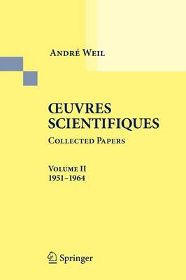 Oeuvres Scientifiques - Collected Papers II: 1951-1964 (Paperback)