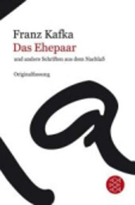 Das Ehepaar Und Andere Schriften Aus Dem Nachlass (Paperback)
