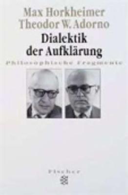 Dialektik der Aufklarung (Paperback)