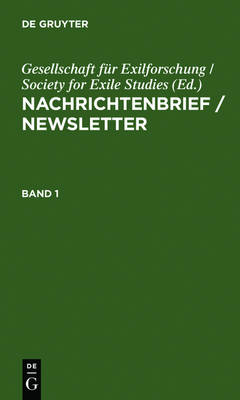 Nachrichtenbrief / Newsletter: 1984 Bis 1993 Mit Gesamtregister (Hardback)