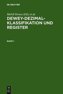 Dewey-Dezimalklassifikation Und Register (Hardback)