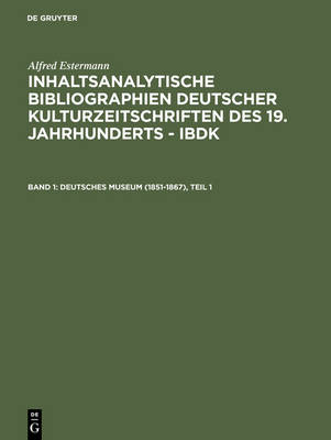 Deutsches Museum (1851-1867) (Hardback)