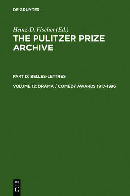 Drama / Comedy Awards 1917-1996 (Hardback)