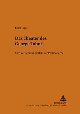 Das Theater DES George Tabori (Hardback)
