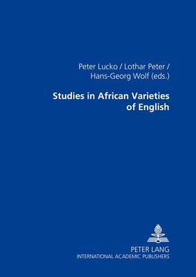 Studies in African Varieties of English (Paperback)