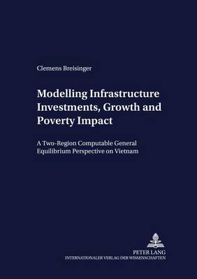 Modelling Infrastructure Investments, Growth and Poverty Impact: A Two-region Computable General Equilibrium Perspective on Vietnam - Development Economics & Policy 56 (Paperback)