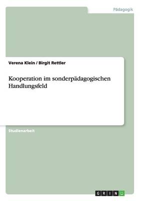 Kooperation Im Sonderpadagogischen Handlungsfeld (Paperback)