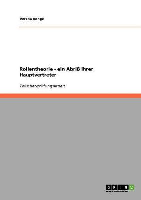 Rollentheorie. Ein Abriss Ihrer Hauptvertreter (Paperback)