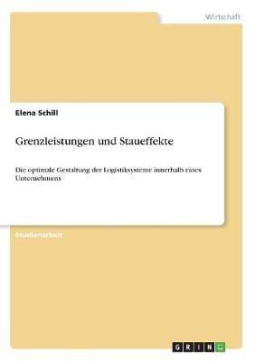 Grenzleistungen Und Staueffekte (Paperback)