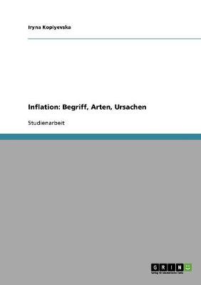Inflation: Begriff, Arten, Ursachen (Paperback)