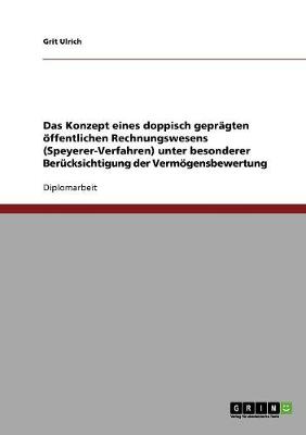 Das Konzept Eines Doppisch Gepragten Offentlichen Rechnungswesens (Speyerer-Verfahren) (Paperback)