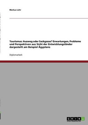 Tourismus - Ausweg Oder Sackgasse? Erwartungen, Probleme Und Perspektiven Aus Sicht Der Entwicklungslander (Paperback)