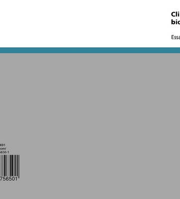 Climate Change and the Effects on Biodiversity (Paperback)