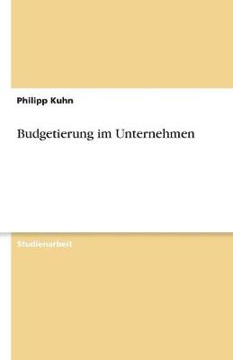 Budgetierung Im Unternehmen (Paperback)
