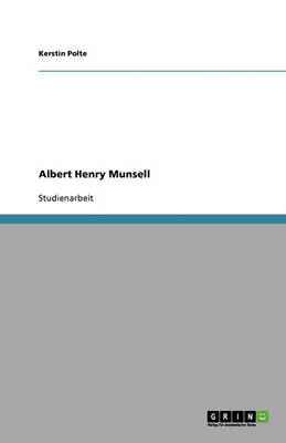 Albert Henry Munsell (Paperback)