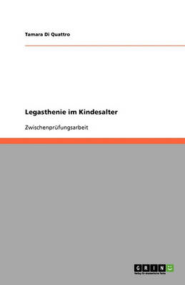 Legasthenie Im Kindesalter (Paperback)