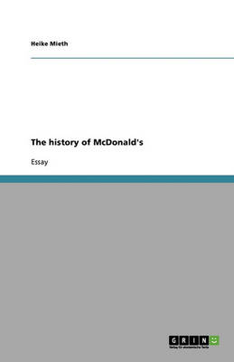 The History of McDonald's (Paperback)