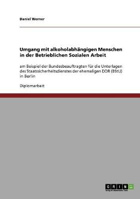 Umgang Mit Alkoholabhangigen Menschen in Der Betrieblichen Sozialen Arbeit (Paperback)