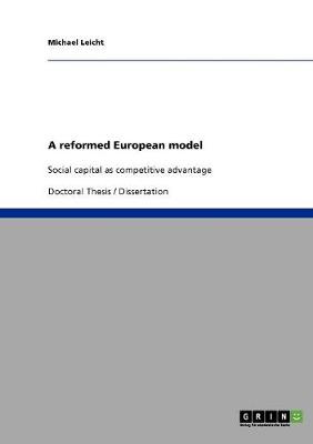 A Reformed European Model (Paperback)