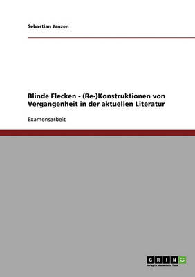 Blinde Flecken: (Re-)Konstruktionen Von Vergangenheit in Der Aktuellen Literatur (Paperback)