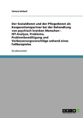 Sozialdienst Und Pflegedienst ALS Kooperationspartner Bei Der Behandlung Psychisch Kranker Menschen (Paperback)