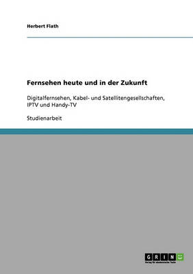 Fernsehen Heute Und in Der Zukunft (Paperback)