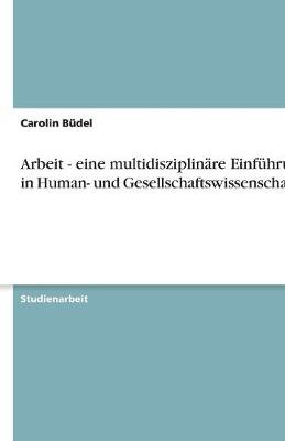 Arbeit - Eine Multidisziplinare Einfuhrung in Human- Und Gesellschaftswissenschaften (Paperback)