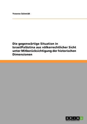 Die Gegenwartige Situation in Israel/Palastina Aus Voelkerrechtlicher Sicht Unter Mitberucksichtigung Der Historischen Dimensionen (Paperback)