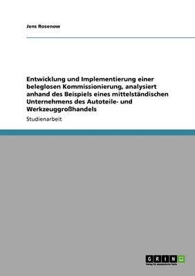 Entwicklung Und Implementierung Einer Beleglosen Kommissionierung, Analysiert Anhand Des Beispiels Eines Mittelstandischen Unternehmens Des Autoteile- Und Werkzeuggrohandels (Paperback)