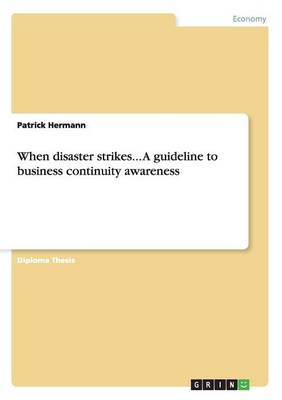 When Disaster Strikes... a Guideline to Business Continuity Awareness (Paperback)