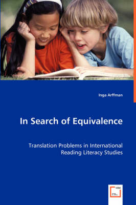 In Search of Equivalence: Translation Problems in International Reading Literacy Studies (Paperback)