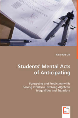 Students' Mental Acts of Anticipating (Paperback)