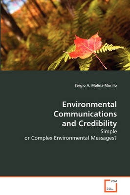 Environmental Communications and Credibility (Paperback)