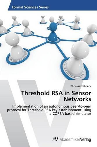 Threshold Rsa in Sensor Networks (Paperback)
