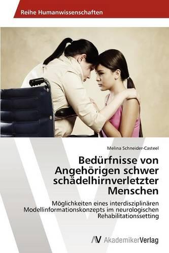 Bedurfnisse Von Angehorigen Schwer Schadelhirnverletzter Menschen (Paperback)
