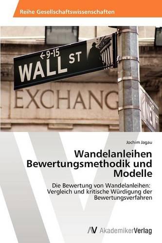 Wandelanleihen Bewertungsmethodik Und Modelle (Paperback)