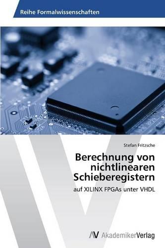 Berechnung Von Nichtlinearen Schieberegistern (Paperback)