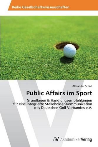 Public Affairs Im Sport (Paperback)