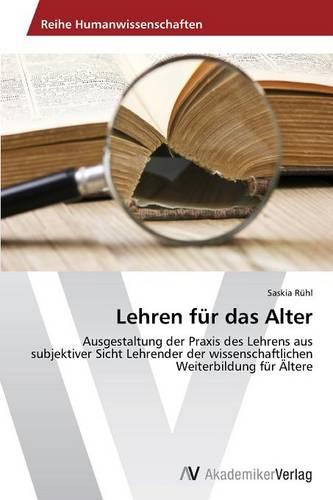 Lehren Fur Das Alter (Paperback)