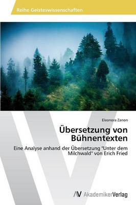 Ubersetzung Von Buhnentexten (Paperback)