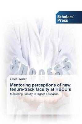 Mentoring Perceptions of New Tenure-Track Faculty at Hbcu's (Paperback)