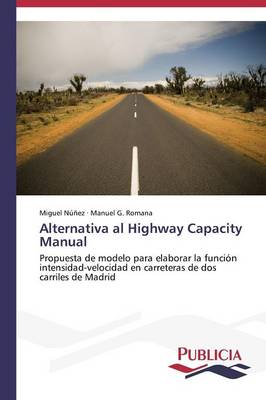 Alternativa Al Highway Capacity Manual (Paperback)