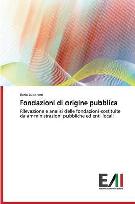 Fondazioni Di Origine Pubblica (Paperback)
