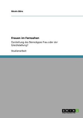 Frauen Im Fernsehen (Paperback)