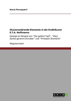 Illusionsst rende Elemente in Der Erz hlkunst E.T.A. Hoffmanns (Paperback)