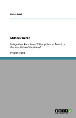 Stifters Werke (Paperback)