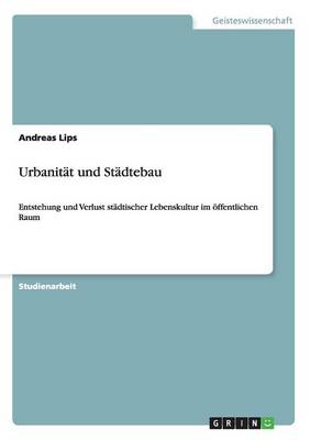 Urbanit t Und St dtebau (Paperback)
