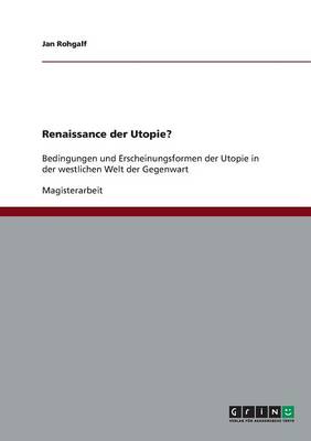 Renaissance Der Utopie? (Paperback)