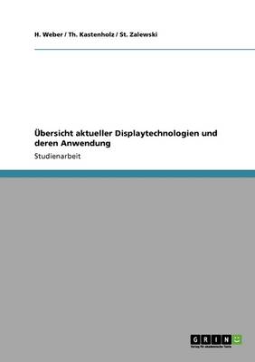 Displaytechnologien. Eine UEbersicht Und Anwendungen. (Paperback)